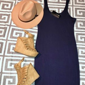 Blue Midi Dress